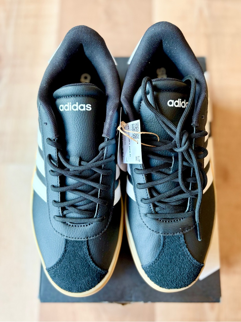 NWT Adidas VL Court Bold Womens Size 8.5 - Picture 5 of 8